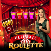 Ultimate Roulette - black scatter games live casino
